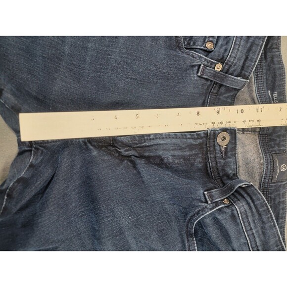 AG Adriano Goldschmied Tellis Jeans Mens 32x34 (31x30) Blue Modern Slim Stretch - Picture 7 of 14